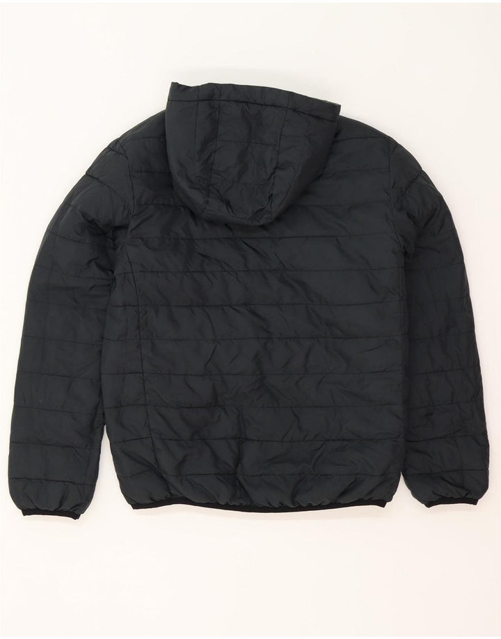 Quiksilver drenge hætte vendbar polstret jakke 11-12 år medium Khaki