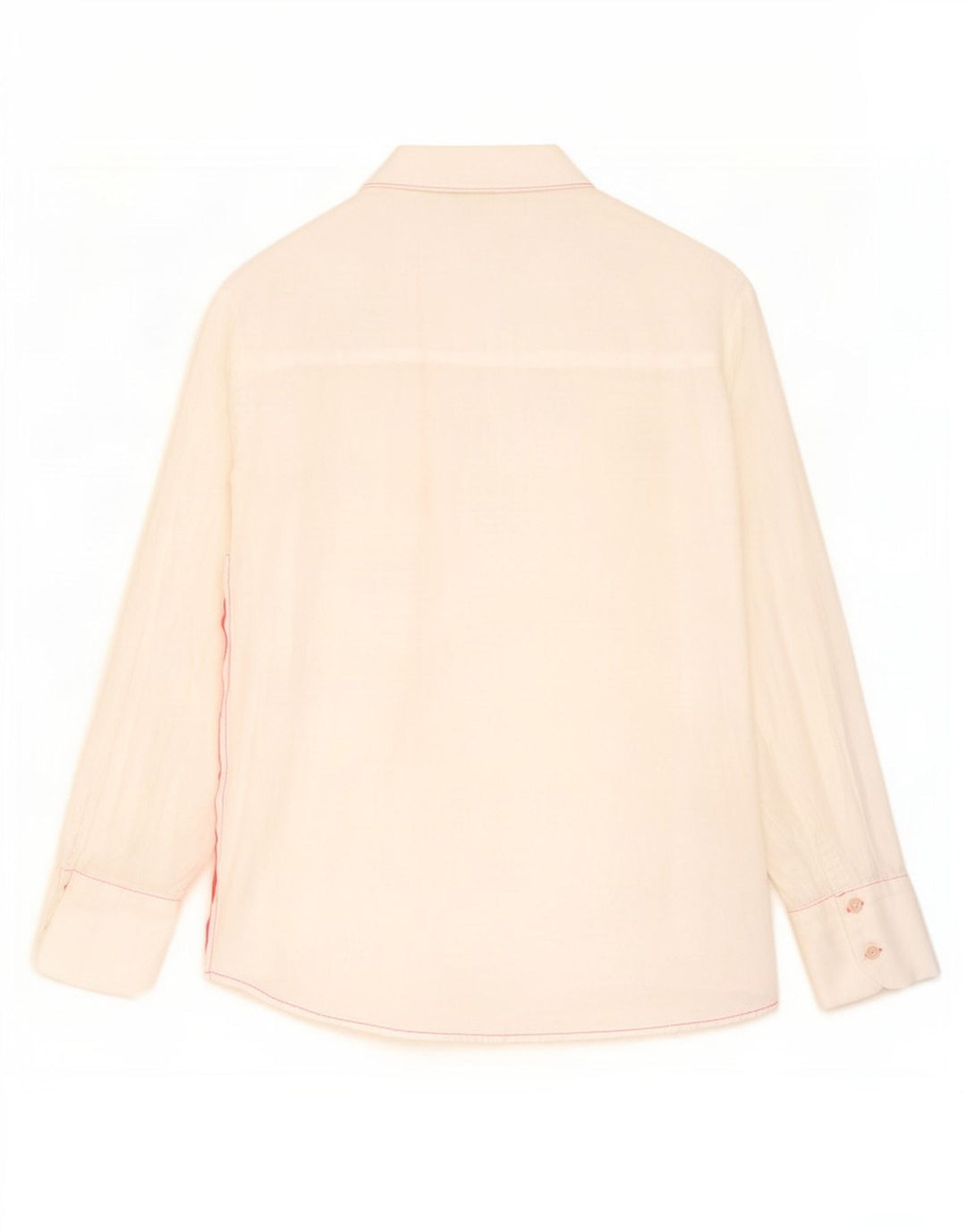 Zara Oversized skjorte til kvinder UK 6 XS Hvid