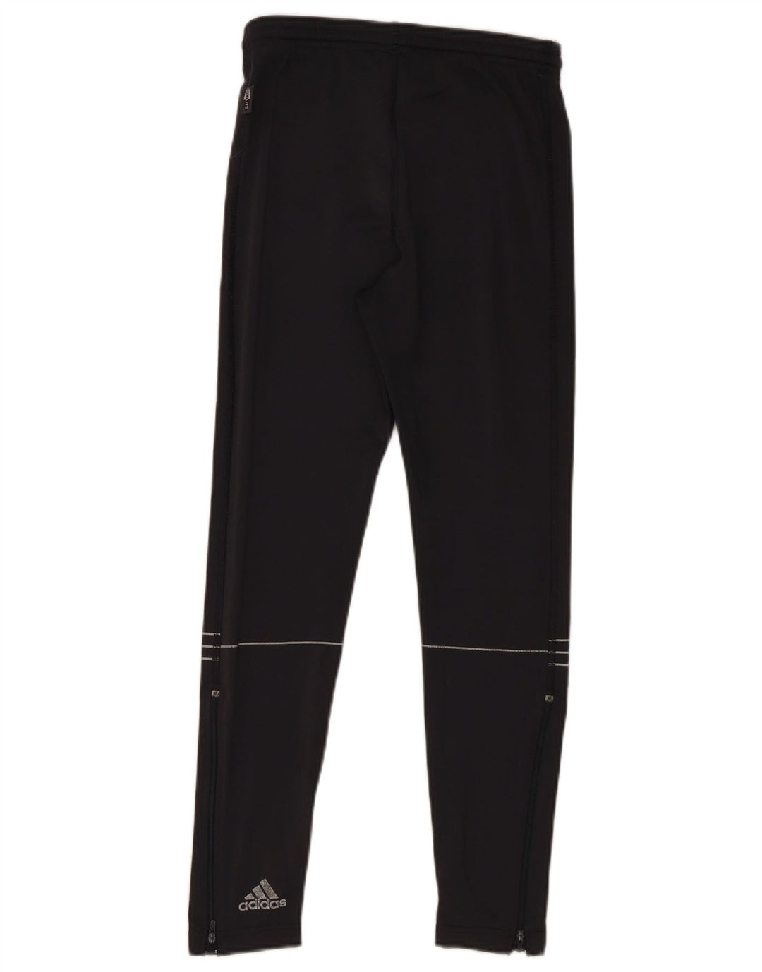 Adidas Womens Climalite Leggings UK 10 Small Navy Blue Polyester