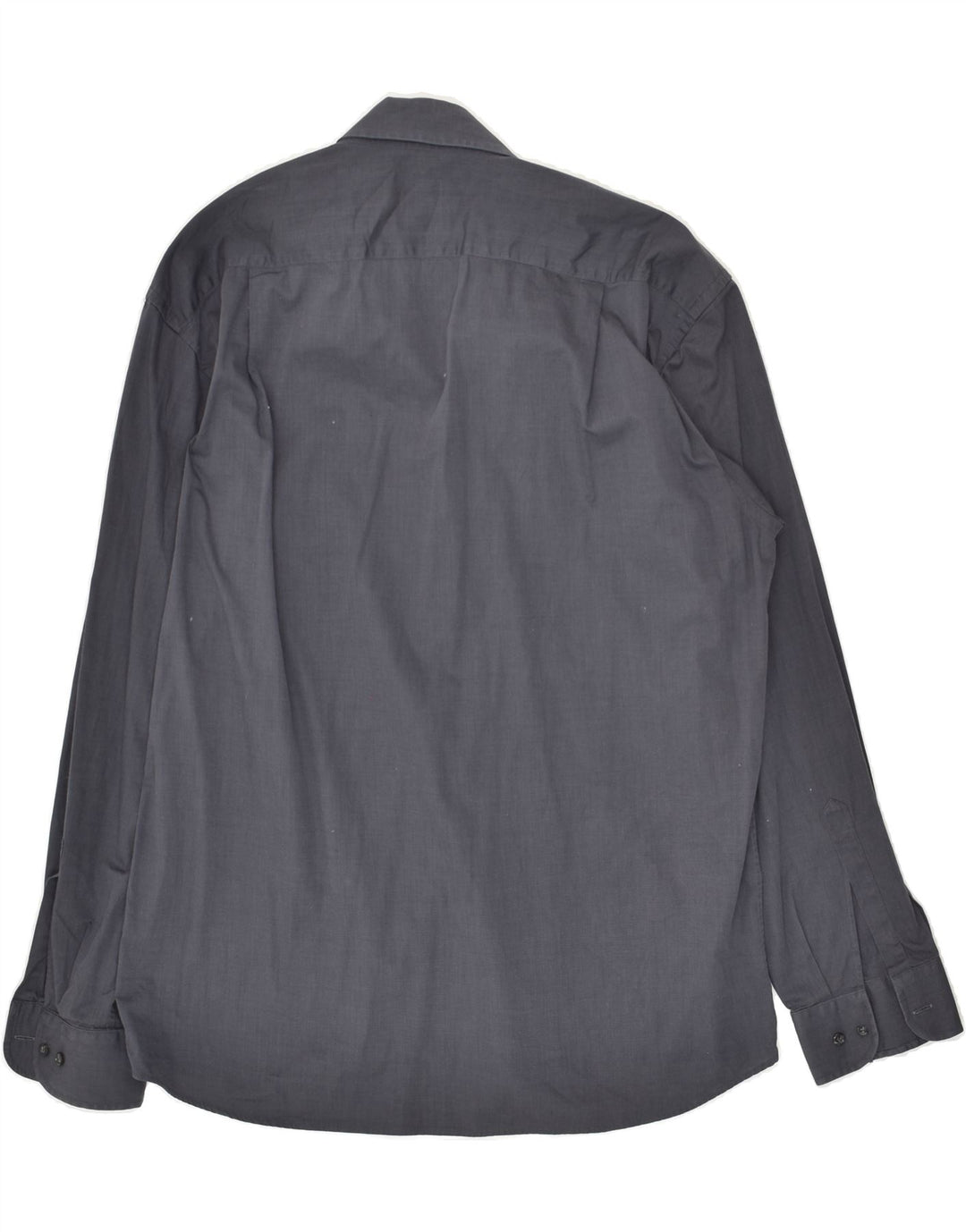 ROCCOBAROCCO Mens Shirt Size 17 XL Grey Cotton Vintage Roccobarocco and Second-Hand Roccobarocco from Messina Hembry 