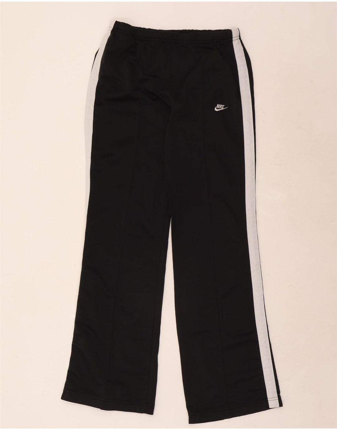 Nike fuld træningsdragt til kvinder UK 8/10 Small Black Colourblock Polyester