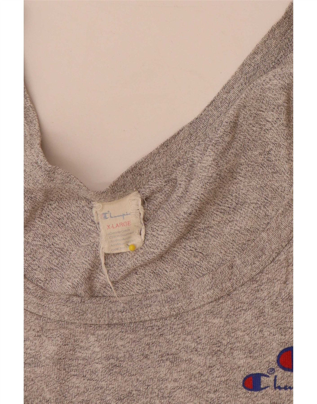Champion Herrevest Top XL Grå Flecked Bomuld