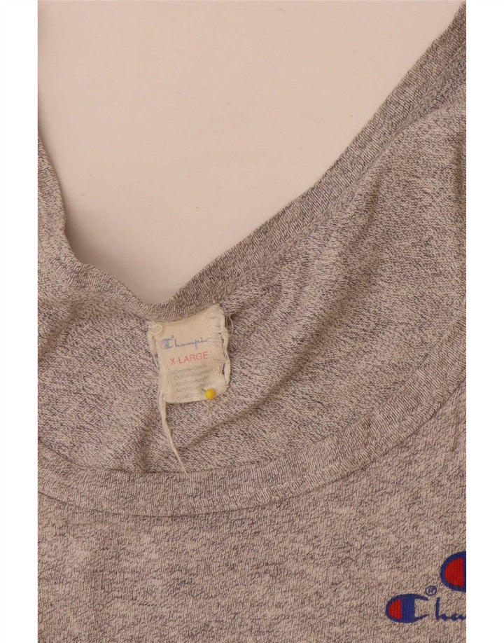 Champion Herrevest Top XL Grå Flecked Bomuld