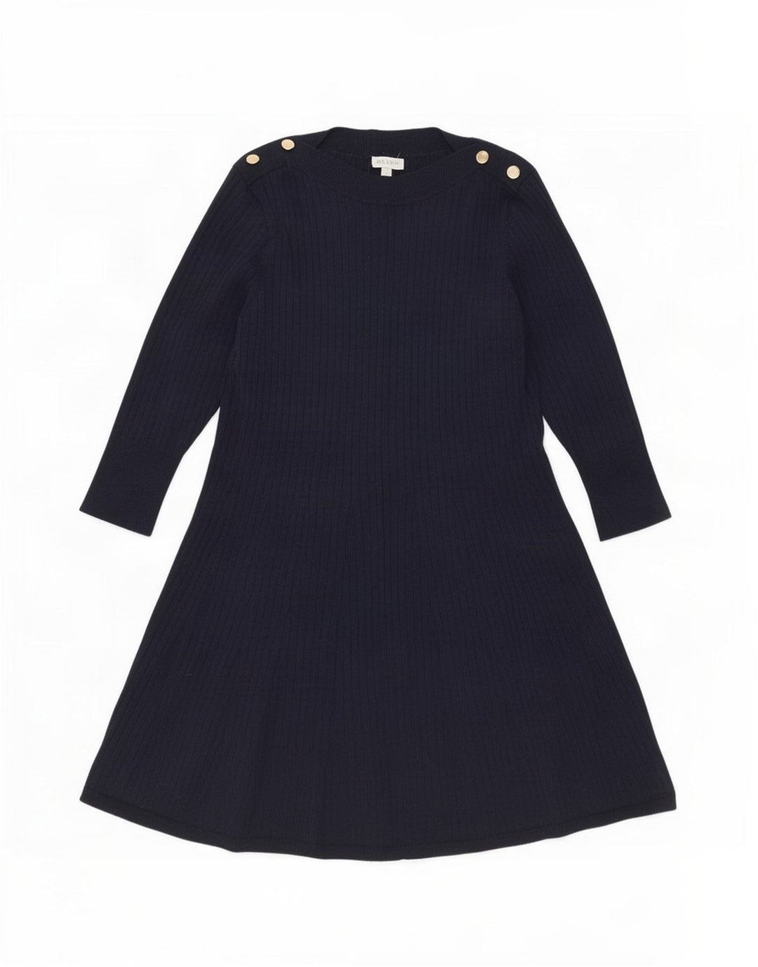 Monsoon Dame Jumper Dress UK 16 Large Navy Blue Polyester