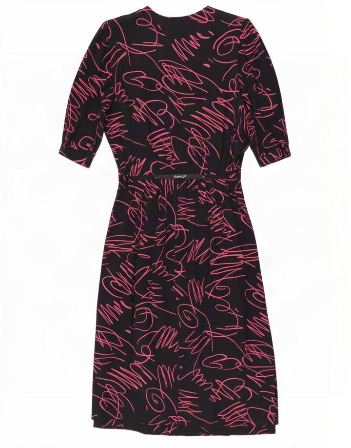Yessica Womens By C&A Abstrakt mønster Maxikjole EU 40 Medium Sort
