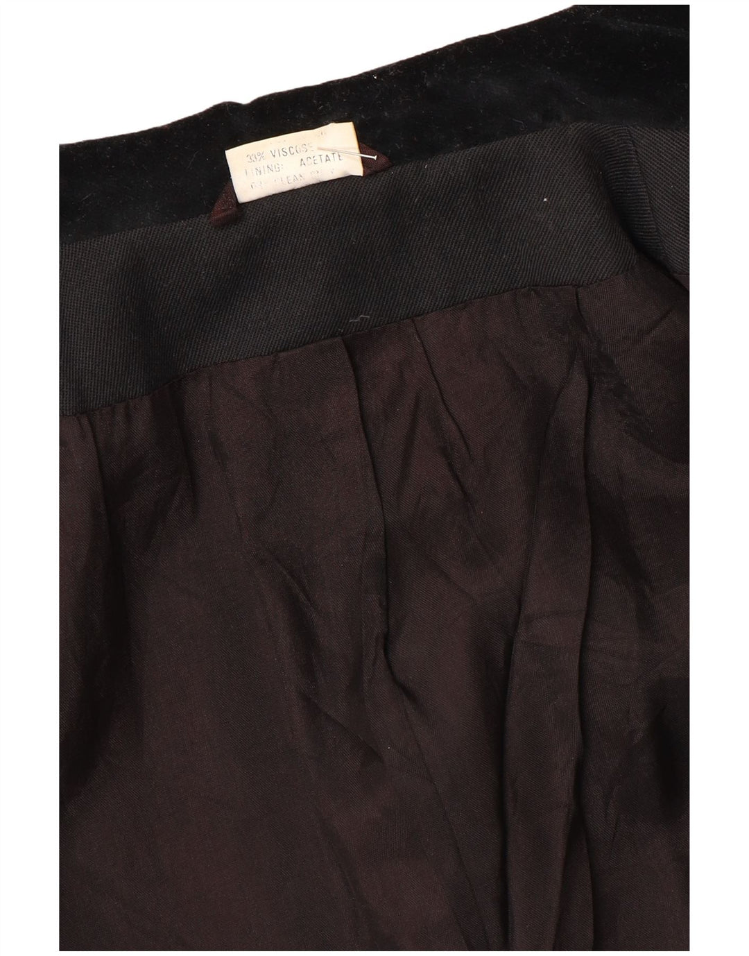 Rosami Dame 2 Button Blazer Jacket UK 14 Large Black Acetate