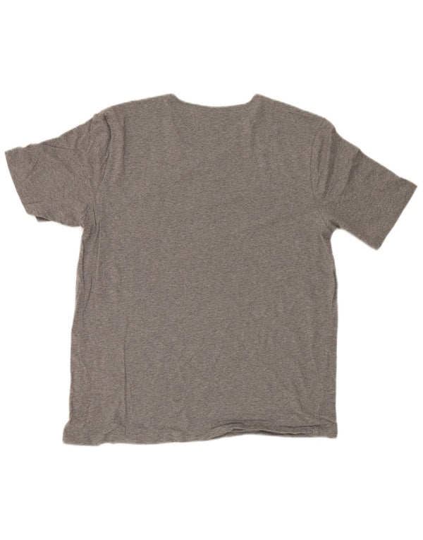 Hugo Boss Herre T-Shirt Top XL Grå Bomuld