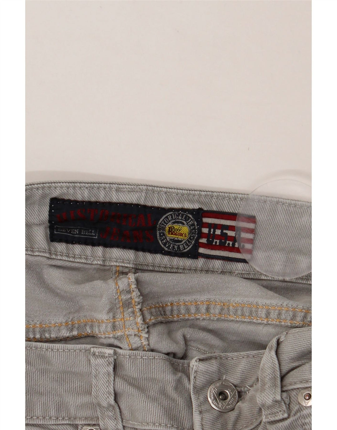 ROY ROGERS Womens Slim Jeans W27 L33 Grey Cotton Vintage Roy Rogers and Second-Hand Roy Rogers from Messina Hembry 