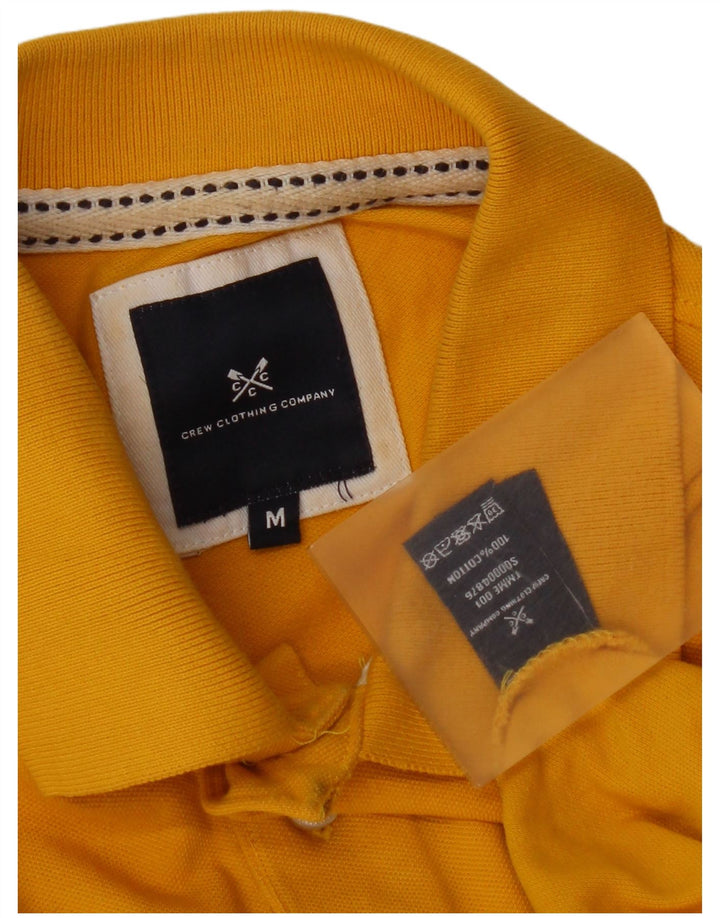 Besætningstøj Herre poloshirt Medium gul bomuld