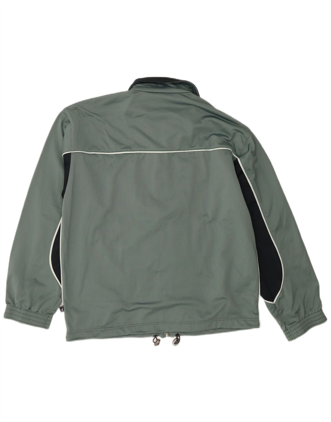 Diadora Træningsdragt til mænd Topjakke IT 48 Mellemgrøn Colourblock Polyester
