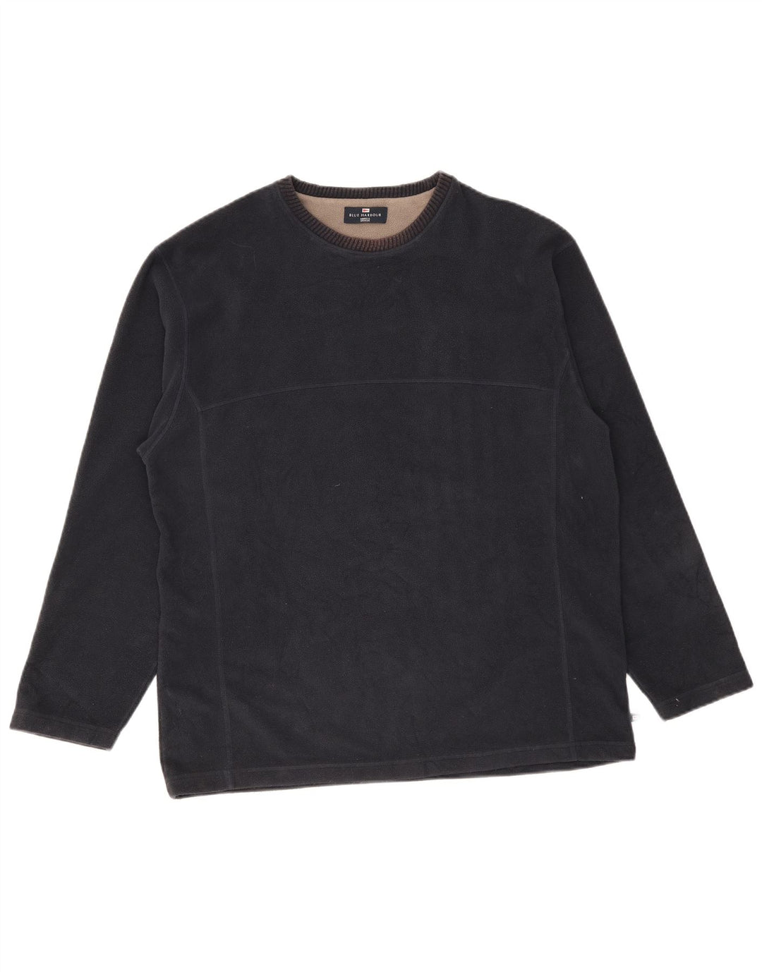 Marks & Spencer Fleece Jumper til mænd Stor marineblå polyester