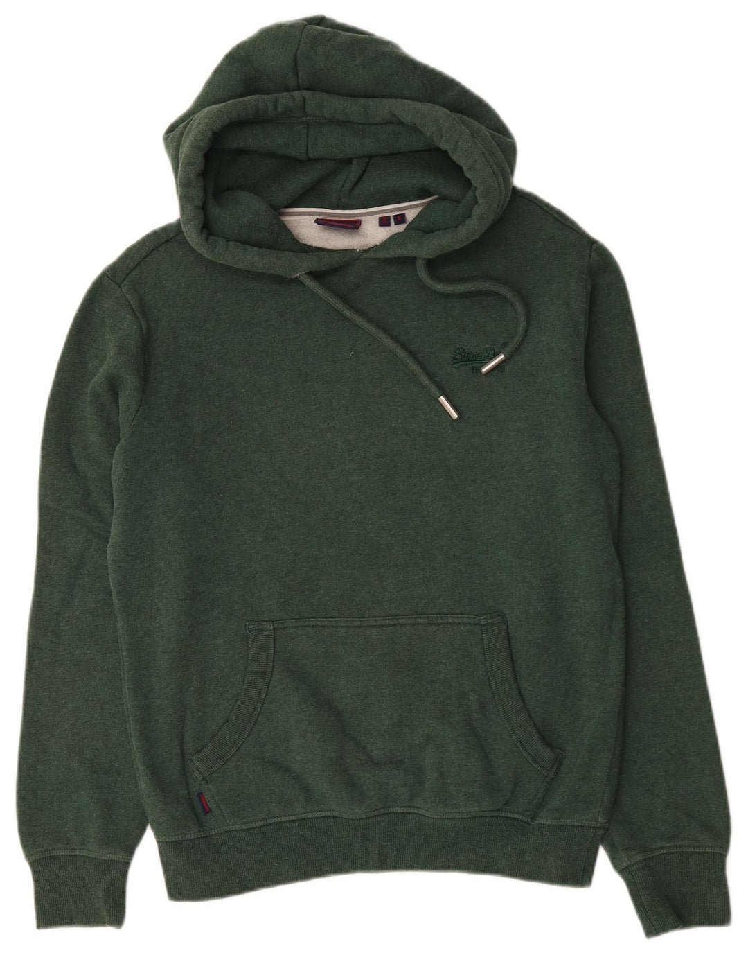 Superdry Hættetrøje til mænd, lille grøn bomuld