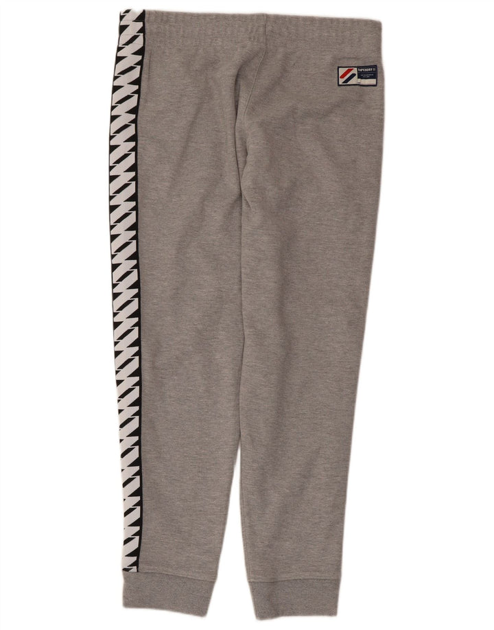 Superdry Herre grafiske træningsdragt Bukser Joggers Medium Grey Colourblock