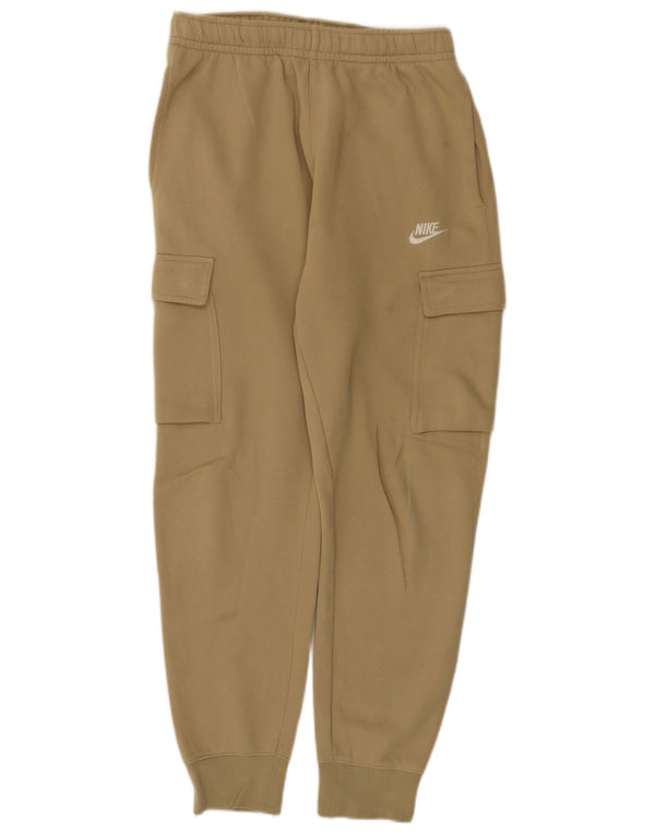 Nike Herre Cargo Træningsdragt Bukser Joggers Små Beige Bomuld