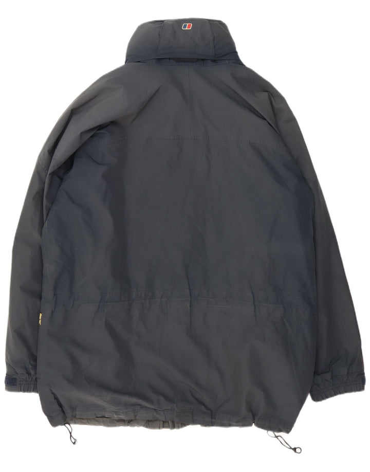 Berghaus Herre Windbreaker Jacket UK 42 XL Navy Blue Polyester