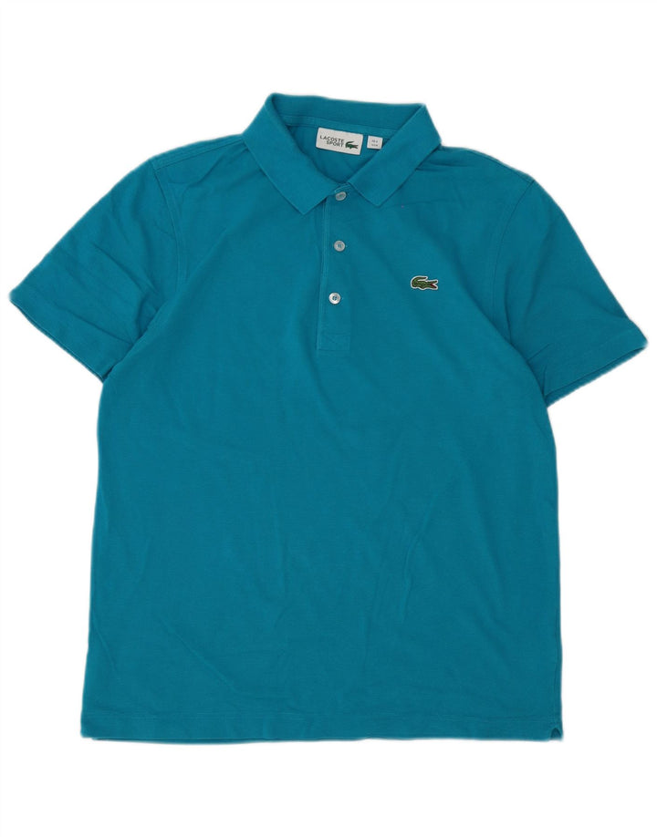 Lacoste Poloskjorte til mænd str. 4 Medium Blå Bomuld