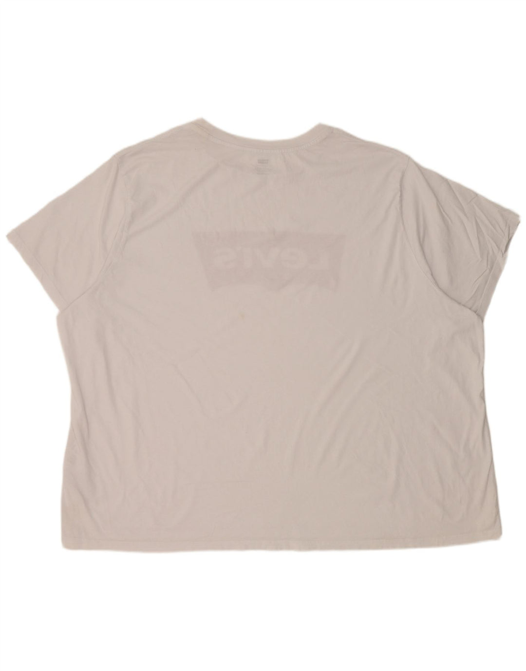 Levi's Herre grafisk T-shirt top 4XL hvid bomuld