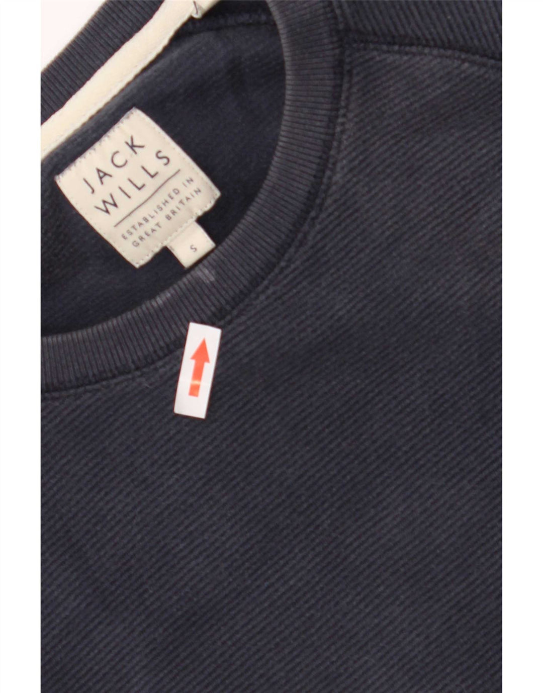 Jack Wills Sweatshirt til mænd, lille marineblå bomuld