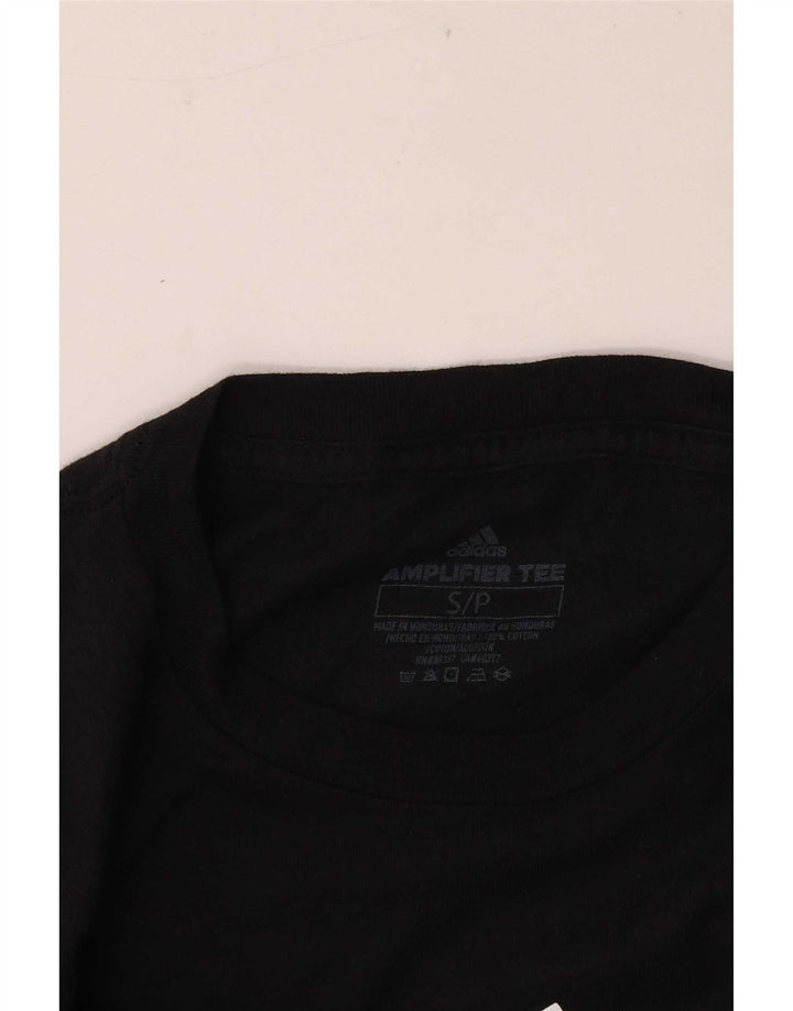 Adidas Herre grafisk top Langærmet lille sort bomuld