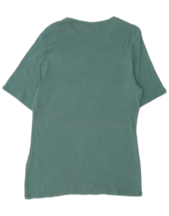 Eddie Bauer Herre høj T-shirt Top Stor grøn bomuld