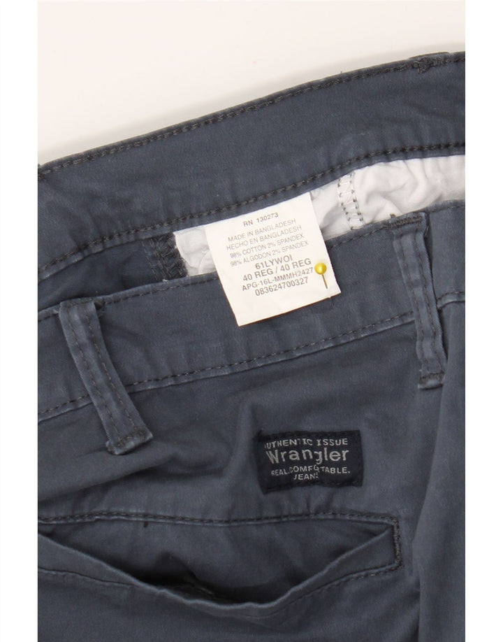 Wrangler Herre Cargo Shorts W40 XL Marineblå Bomuld