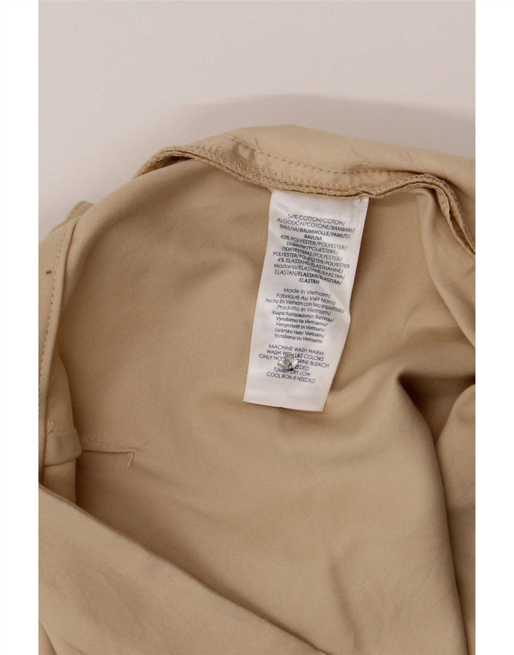 Chaps Chino Shorts til kvinder US 8 Medium W32 Beige Bomuld