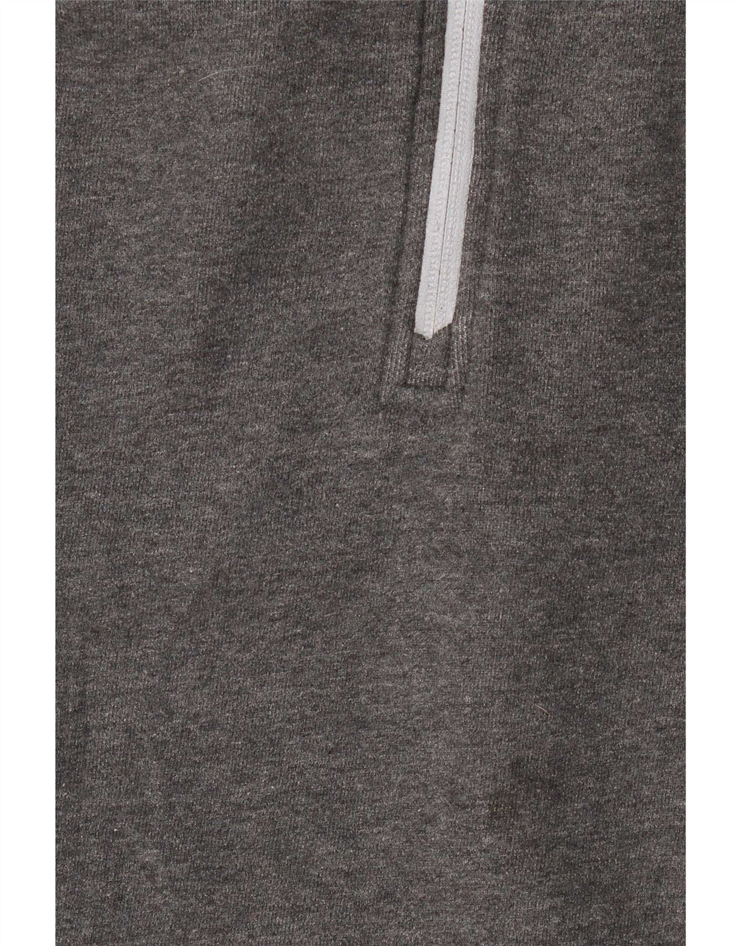 Lotto Herre Zip Neck Sweatshirt Jumper Lille Grå Bomuld