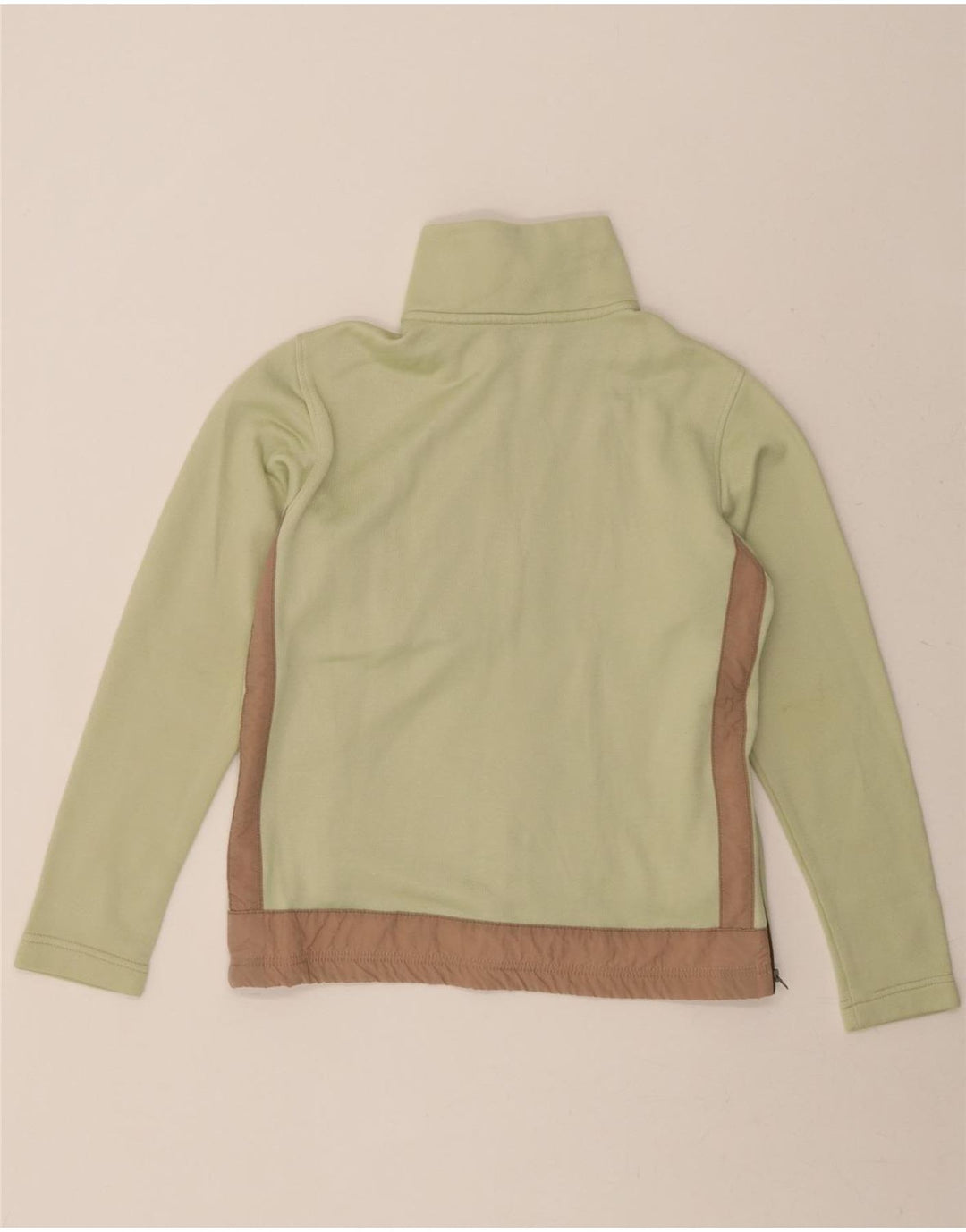 ARENA Womens Tracksuit Top Jacket UK 10 Small Green Colourblock Vintage Arena and Second-Hand Arena from Messina Hembry 