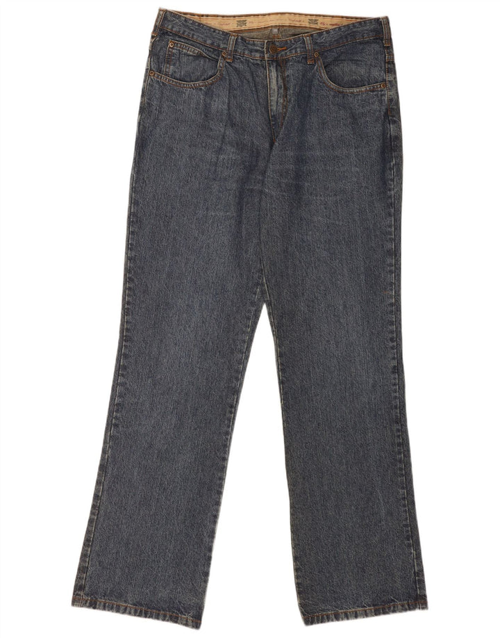 Rivers Straight Jeans til mænd W36 L33 blå bomuld