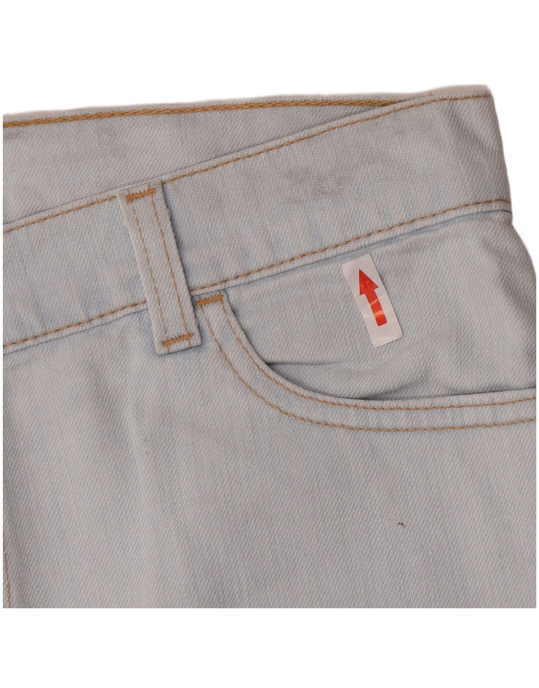 Levi's Dame Denim Nederdel W32 Stor Blå Bomuld