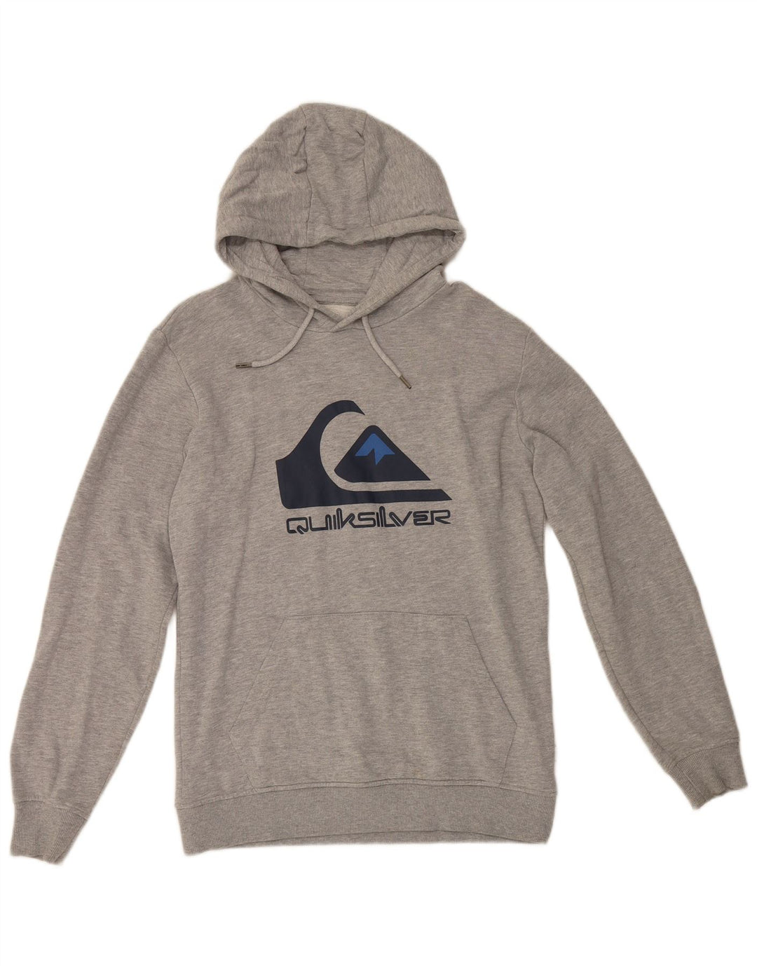 Quiksilver Herre grafisk hættetrøje Jumper Medium Grey Flecked Bomuld