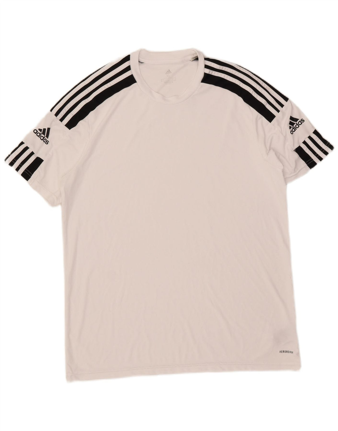 Adidas Herre Aeroready T-Shirt Top XL Hvid Polyester