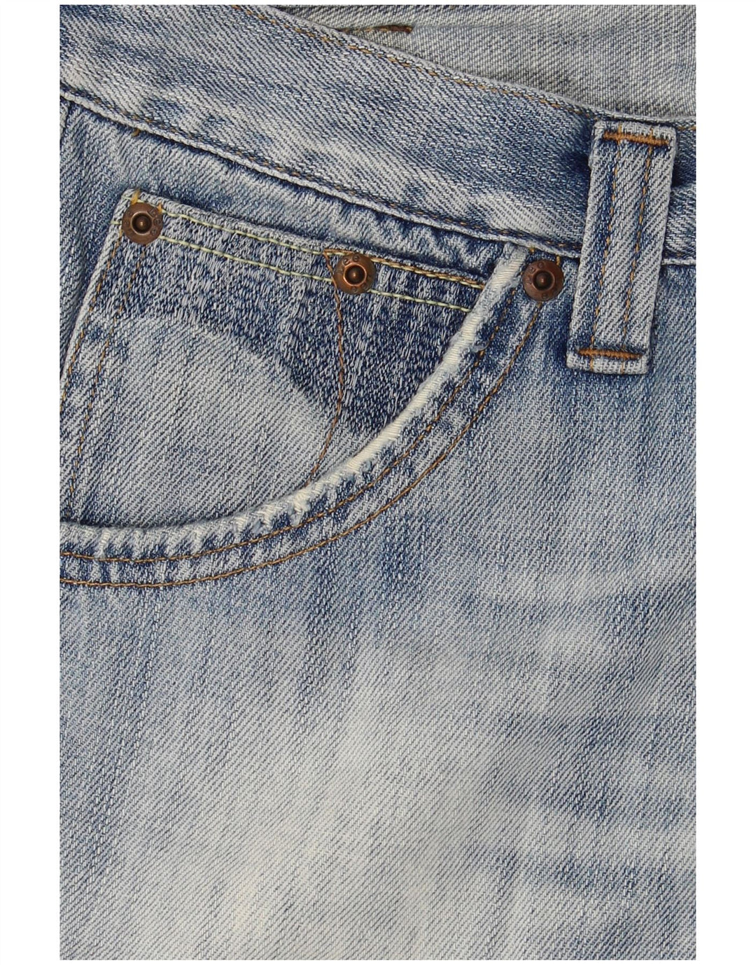 Lee Herre Ripley Denim Shorts W31 Medium Blue Bomuld