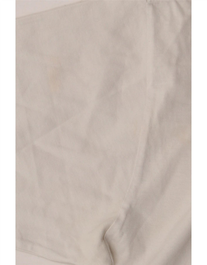 Vans Herre Classic Fit Grafisk T-Shirt Top Medium Hvid Bomuld