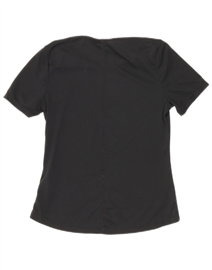 Nike Girls Dri Fit T-Shirt Top 10-11 år Medium Sort Polyester