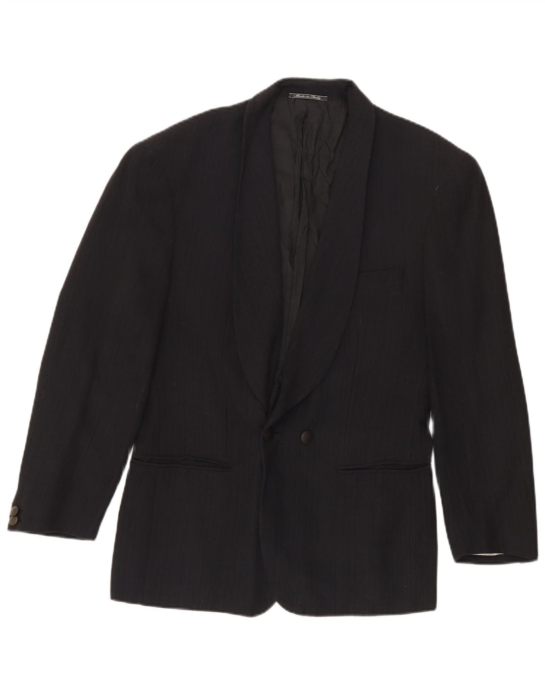 Maurizio Baldassari Herre dobbeltradet blazerjakke UK 38 Medium Sort