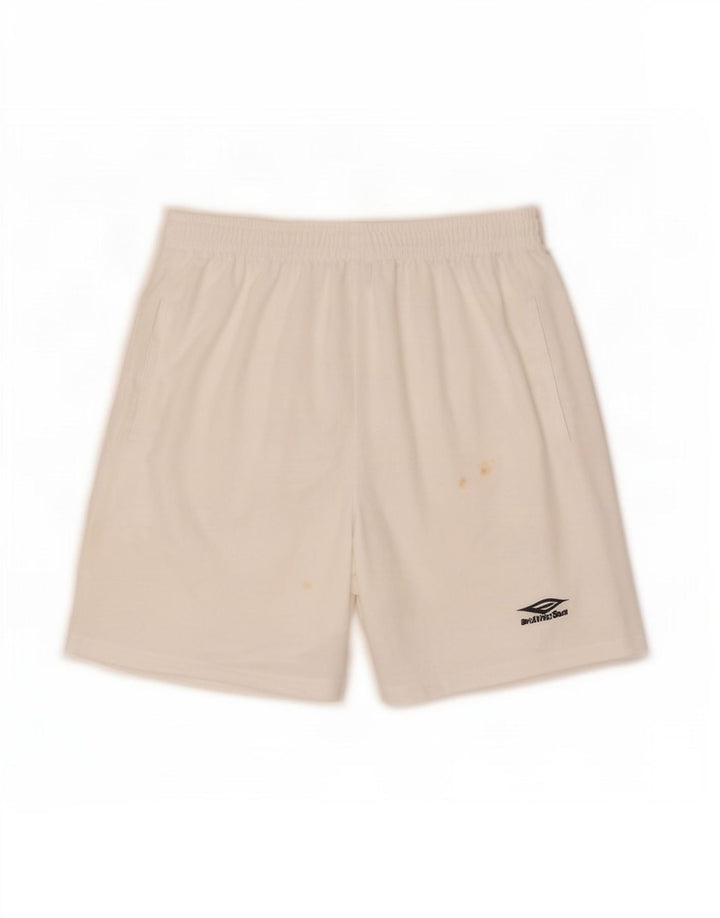 Umbro Herre Sportshorts Medium Hvid Polyester