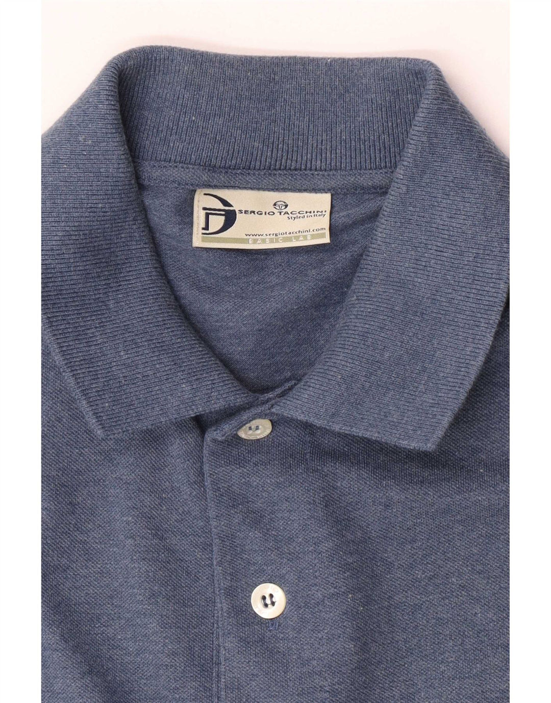 Sergio Tacchini herre poloshirt Medium marineblå