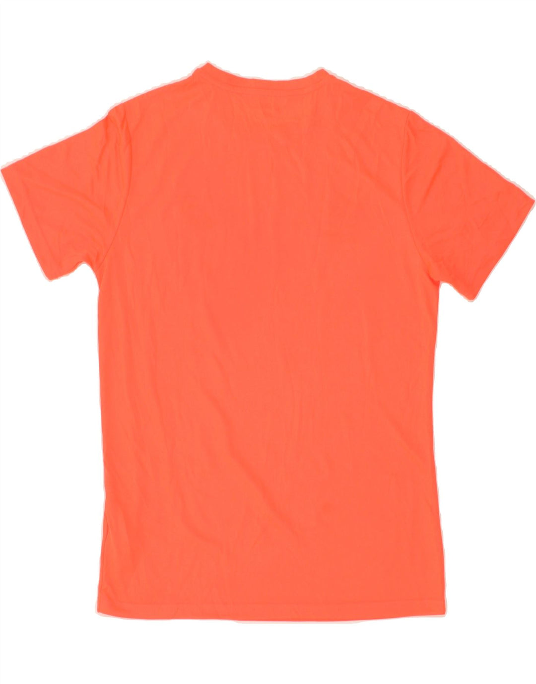 ASICS Mens T-Shirt Top XS Orange Polyester Vintage Asics and Second-Hand Asics from Messina Hembry 