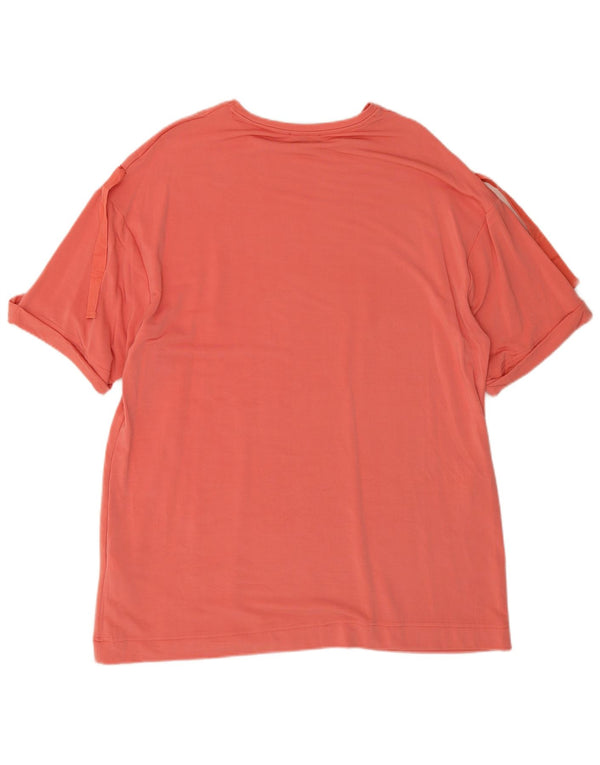 Zara Dame Tunika Top UK 10 Lille Pink Polyester