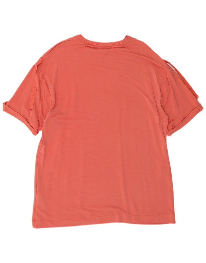 Zara Dame Tunika Top UK 10 Lille Pink Polyester