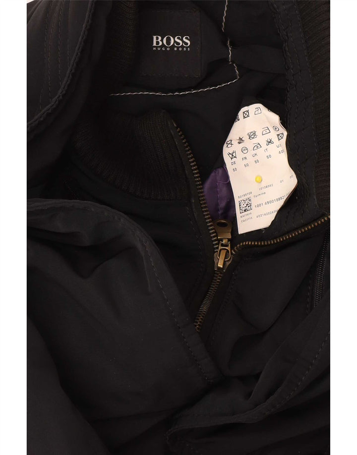 Hugo Boss Herre Utility Jacket EU 50 Large Black Polyester