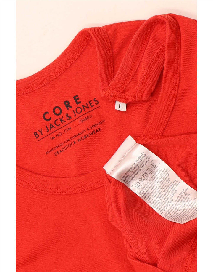 Jack & Jones Herrevest Top Stor Rød Bomuld