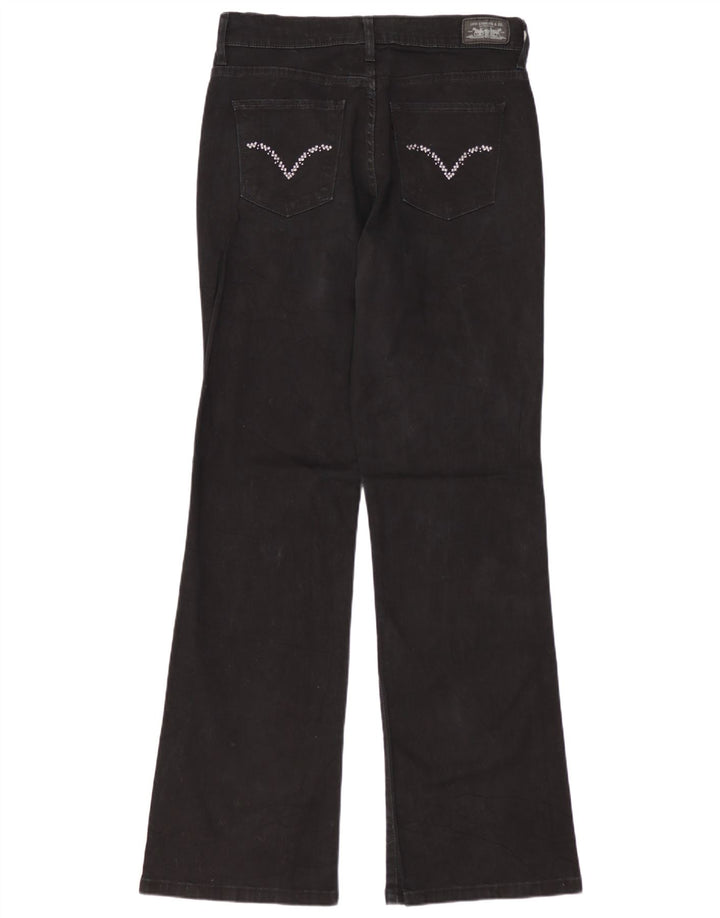 LEVI'S Dame 512 Bootcut Jeans US 6 Medium W28 L31 Sort