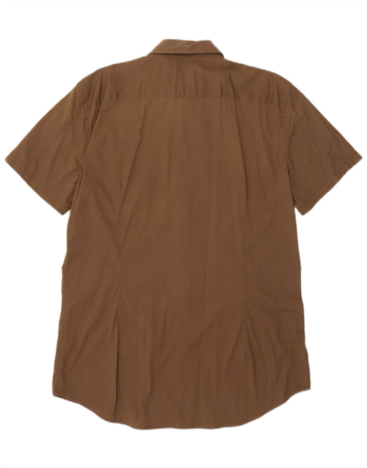Diesel Kortærmet Herreskjorte Medium Khaki