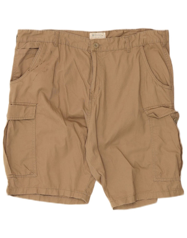 Mountain Warehouse Herre Cargo Shorts XL W38 Beige Cotton
