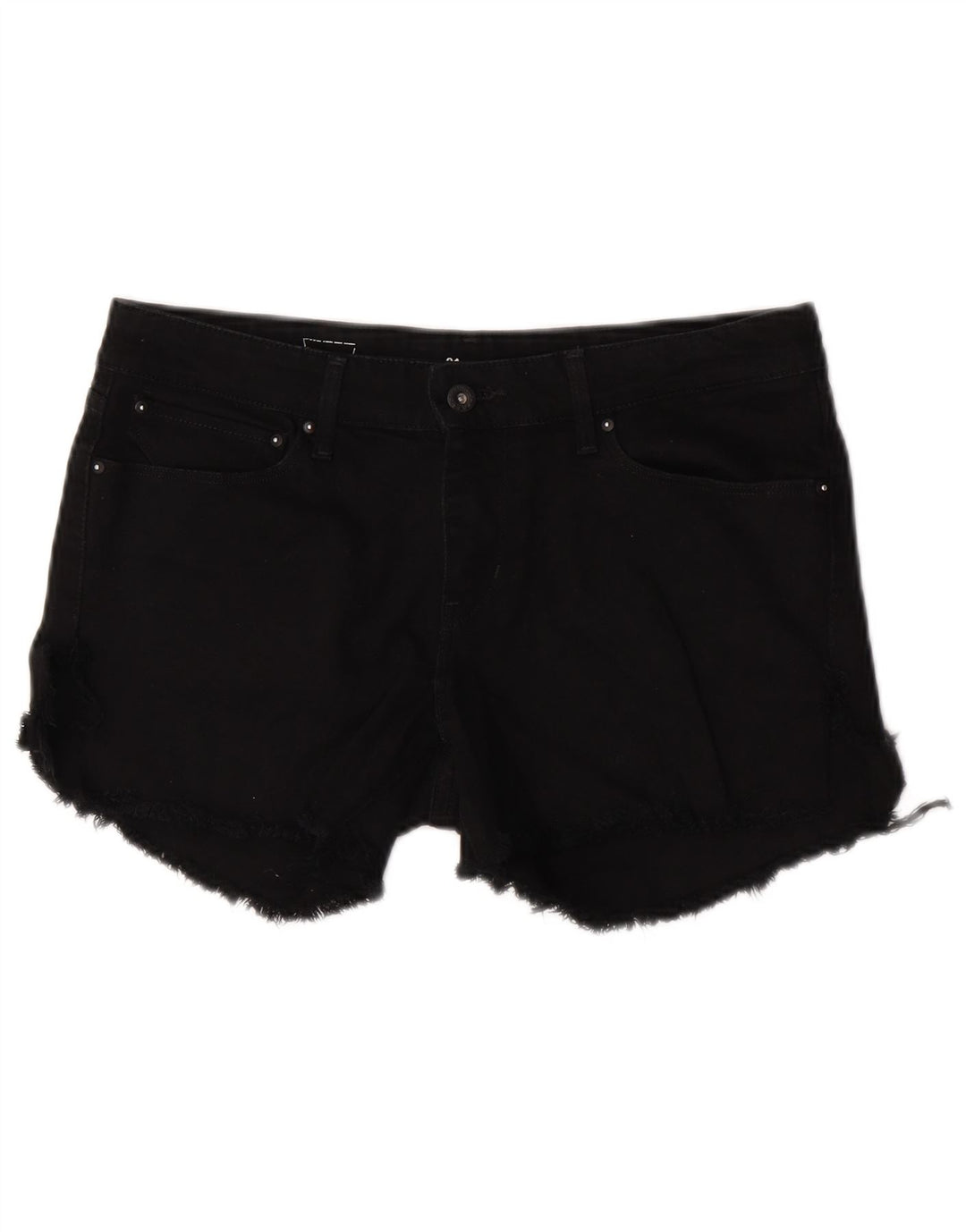 Levi's denimshorts til kvinder W31 Mellem sort bomuld