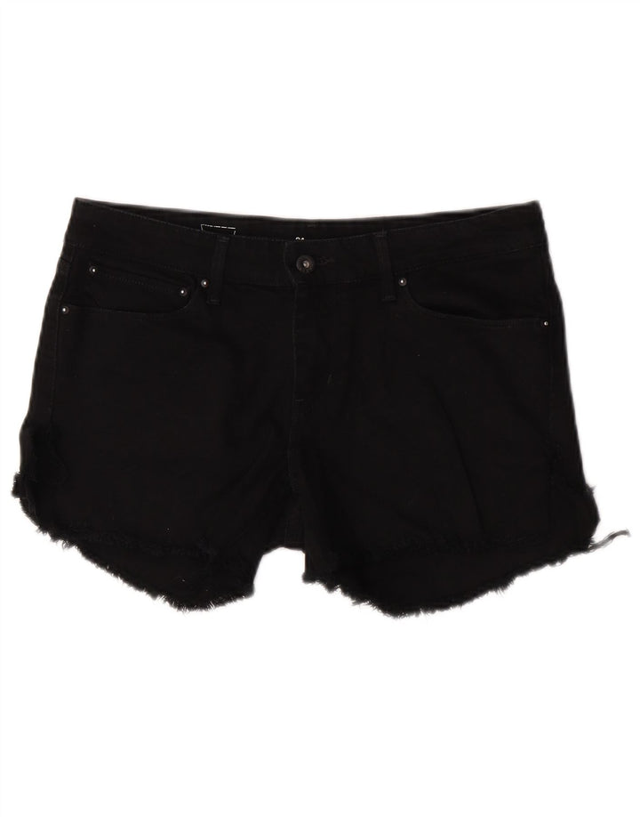 Levi's denimshorts til kvinder W31 Mellem sort bomuld