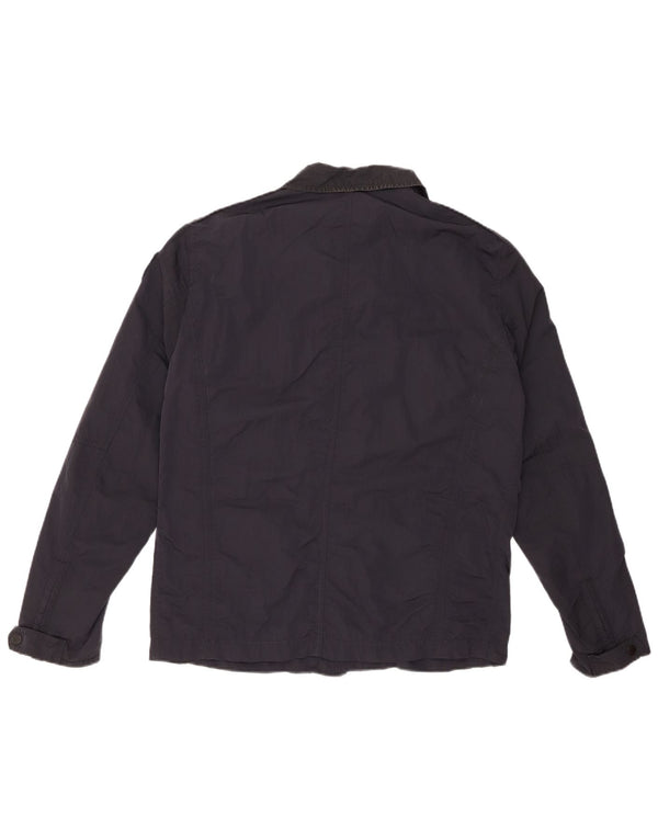 Blauer Herre Utility Jacket UK 40 Large Navy Blue Polyamide