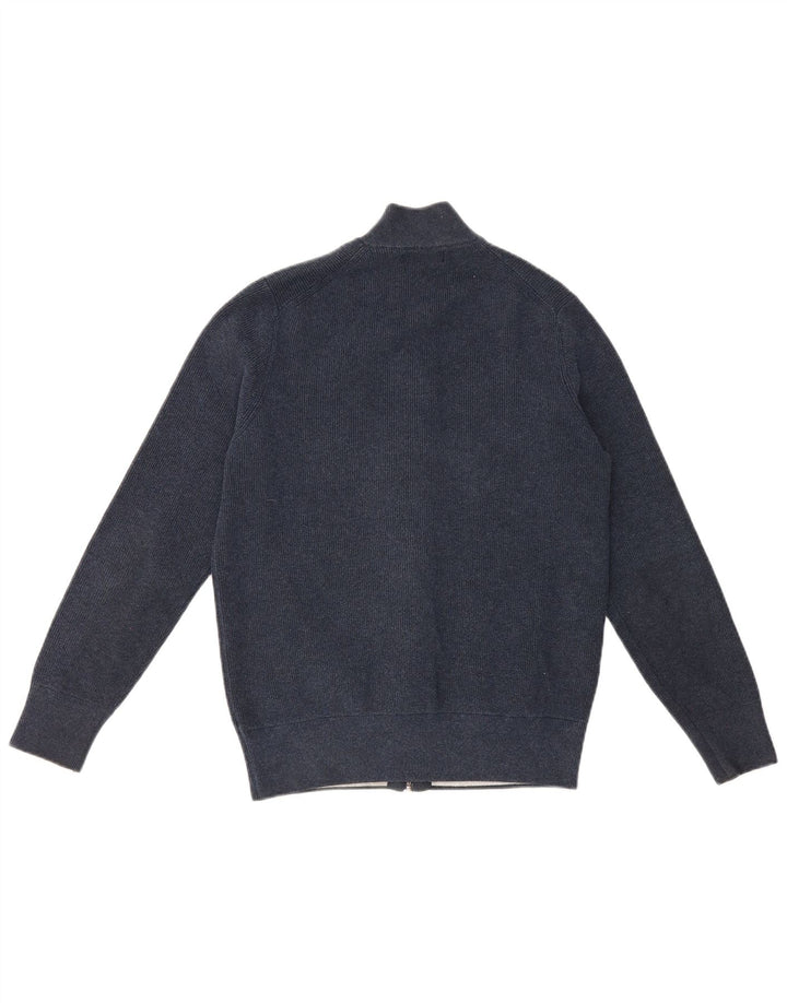Marks & Spencer herre cardigan sweater Medium marineblå polyester